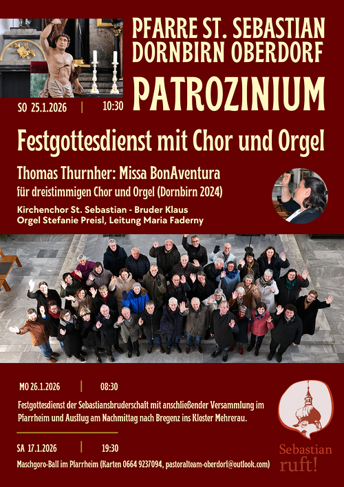 Einladung zum Patrozinium 2026