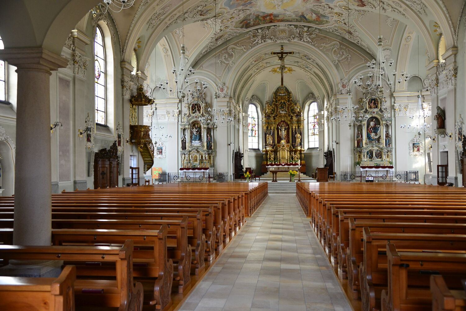 Kirche Höchst, Pfarre zum Hl. Johannes dem Täufer (Enthauptung), 23. August 2013