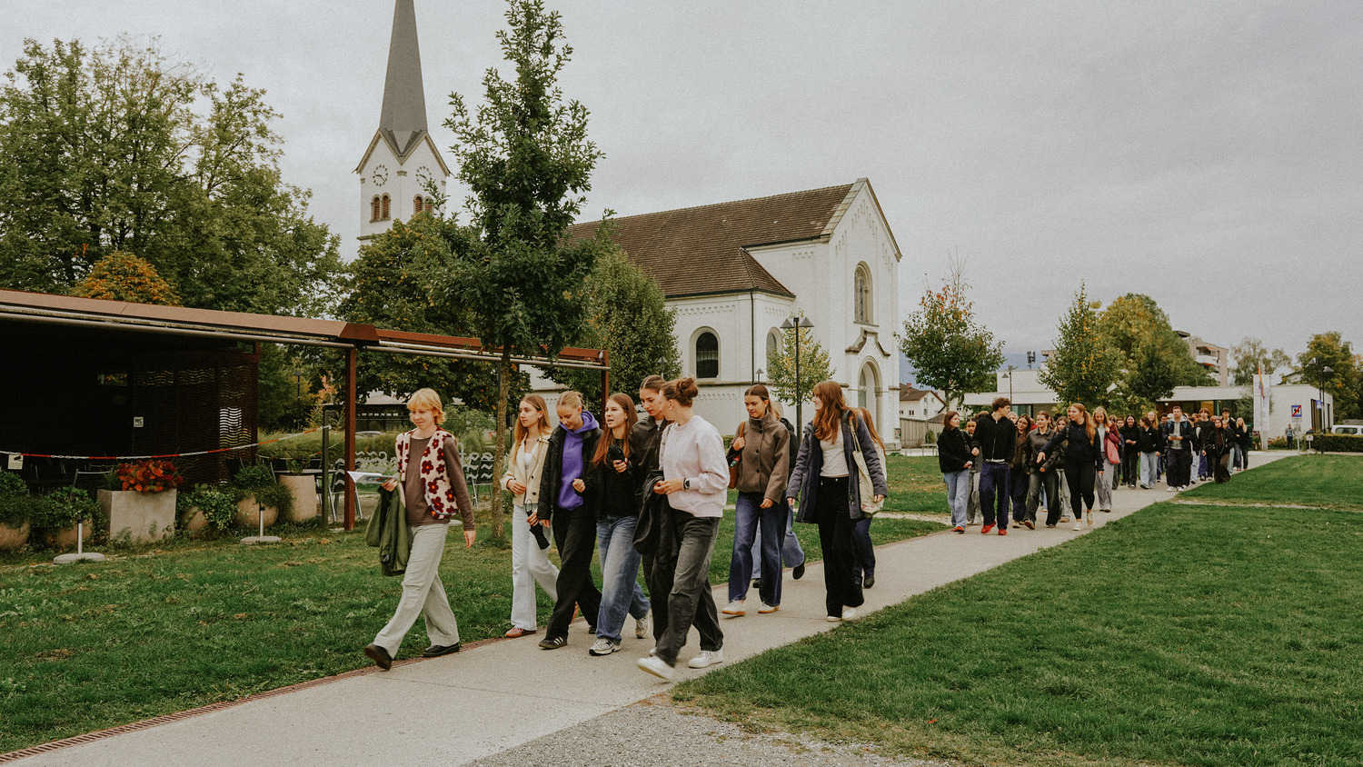 Über 400 Maturant*innen waren gemeinsam mit der Katholischen Kirche Vorarlberg auf Wallfahrt.