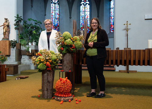 Ingrid Gerold und Brigitte Scherrer