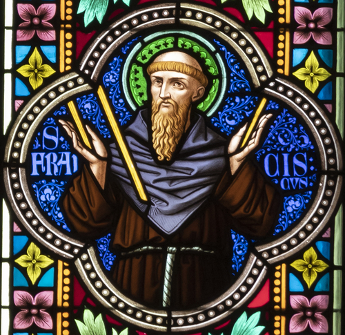 Heiliger Franz von Assisi / Erzdiözese Wien/ Schönlaub Stephan, Stephan Schönlaub Heiliger Franz von Assisi