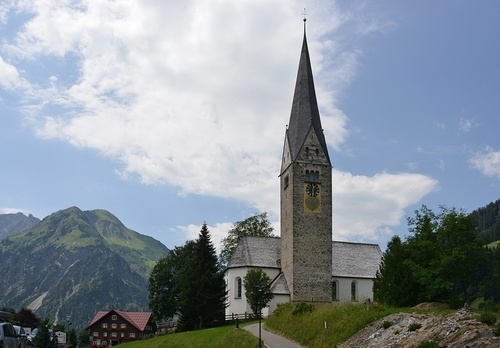 Pfarrkirche Mittelberg / Rudolf Sagmeister