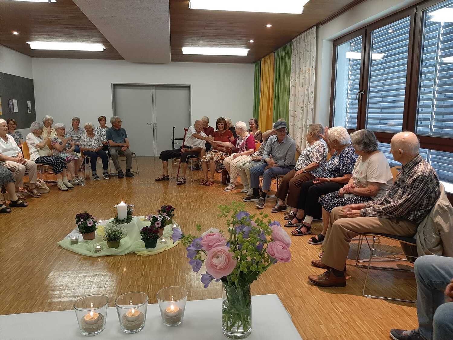 Krankenmesse im Pfarrsaal