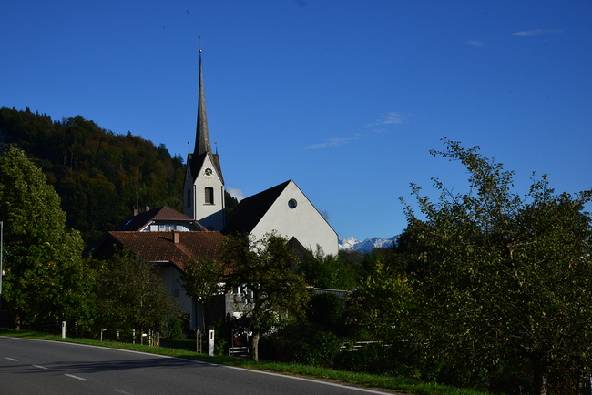 Pfarrkirche Schnifis, 11. Oktober 2013