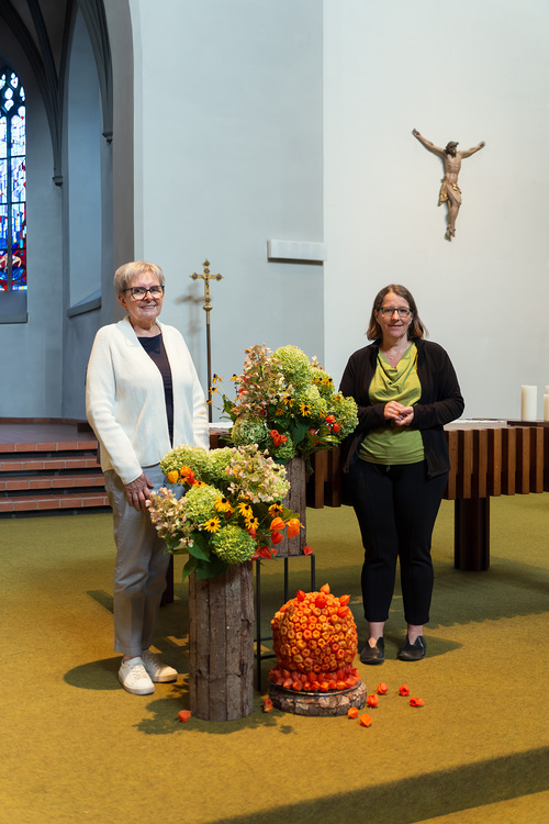 Ingrid Gerold und Brigitte Scherrer