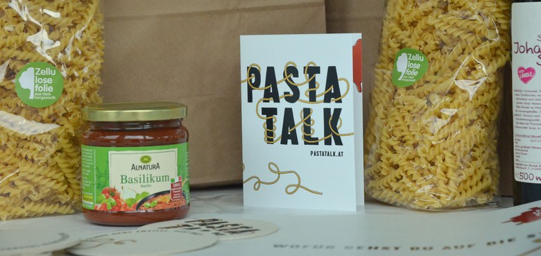 Bestellung Pasta Talk Pakete
